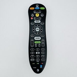 AT&T U-verse S30-S1B Universal Remote Control IR Tested Works